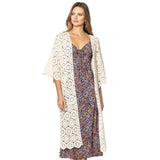 Crochet Long Cover Up Poncho