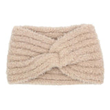 Fuzzy Twisted Headband Earwarmer Earmuff