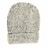 Fuzzy Two Tone C.C Beanie