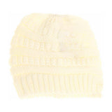 Kids Solid Classic C.C Beanie Tail