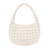 Quilted Puffer Shoulder Crossbody Bag