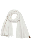 C.C Soft Recycled Fine Yarn Cuff Scarf