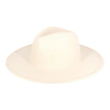 Solid Felt Fedora Panama Hat