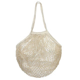Solid Mesh Net Tote Bag