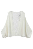 Lace Back Crochet Cardigan
