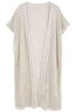 Mesh Solid Kimono