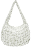 Large Quilted Solid Bag