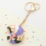 Enamel Snail Keychain