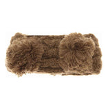 KIDS Solid Double Pom C.C Head Wrap