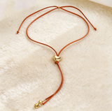 Minimalist Star & Sun Tassel Necklace