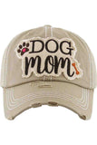DOG MOM VINTAGE BASEBALL CAP