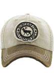 HUNTERS VINTAGE BASEBALL CAP