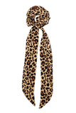 C.C LEOPARD SASH SCRUNCHIES