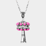 Single Squash Blossom Pendant Necklace