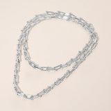 Industrial Link Chunky Chain Long Necklace