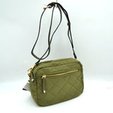 Lightweight Padded Shoulder Purse | Water-Resistant Crossbody Travel Bag