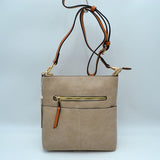 Women's Kaylee Soft PU Vegan Leather 2 in 1 Tote Crossbody Bag