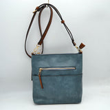 Women's Kaylee Soft PU Vegan Leather 2 in 1 Tote Crossbody Bag