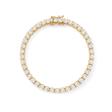 Laura Geometric Necklace & Bracelet Set Gold