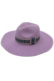 Aztec Band Panama Hat