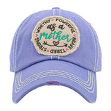 As A Mother Message Vintage Baseball Cap