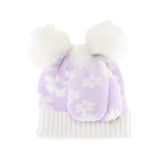BABY Daisy C.C Pom Pom Beanie and Glove Set