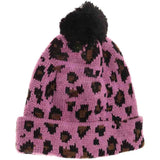 Baby Leopard Single Pom C.C Beanie
