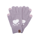 Cat Paw Pointed Smart Touch Gloves