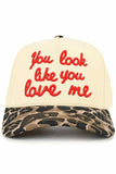 C.C Women's You Look Like Love ME Trucker Cap Hat