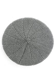 C.C SCALLOPED WAVE PATTERN BERET