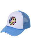 C.C Lightning Bolt Eyes Smiley Face Trucker Cap