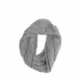 KIDS Solid Cable Knit C.C Infinity Scarf