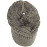 Knit Beanie Tail C.C Cap