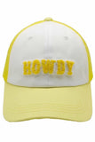 HOWDY Mesh Back Baseball Cap