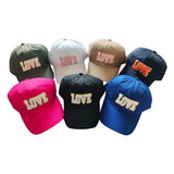 Love Message Baseball Cap