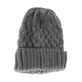 Lattice Knit Cuff C.C Beanie