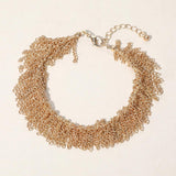 Metal Chain Fringe Bracelet