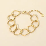 Stainless Steel Chunky Link Chain Bracelet