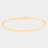 Brass Thin Metal Hook Bracelet