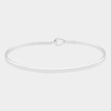 Brass Thin Metal Hook Bracelet