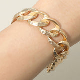Bold Chunk Chain Link Bracelet