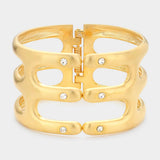 Hinged Metal Bracelet