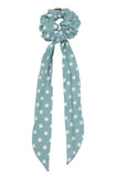 C.C POLKA DOT SASH SCRUNCHIES