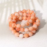 3PCS - Faceted Beaded Stretch Multi Layered Bracelets