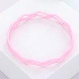 3PCS - Zigzag Chevron Wavy Bangle Bracelets
