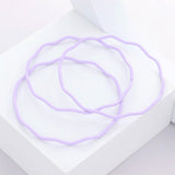 3PCS - Zigzag Chevron Wavy Bangle Bracelets
