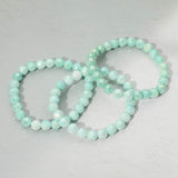 3PCS - Faceted Beaded Stretch Multi Layered Bracelets