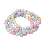 3PCS - Faceted Beaded Stretch Multi Layered Bracelets
