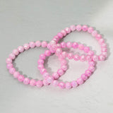 3PCS - Faceted Beaded Stretch Multi Layered Bracelets