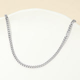Stainless Steel Cuban Chain Necklace
